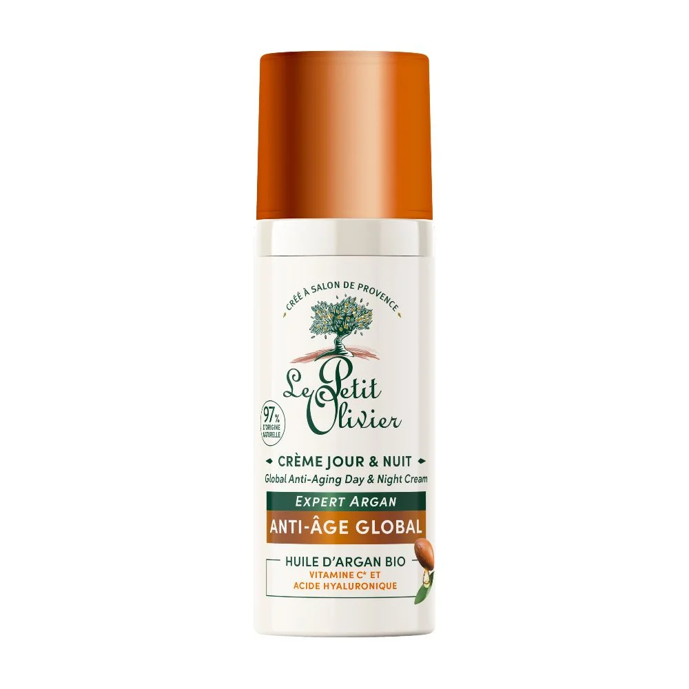 Le Petit Olivier Anti-age denní a noční krém s arganovým olejem 50 ml