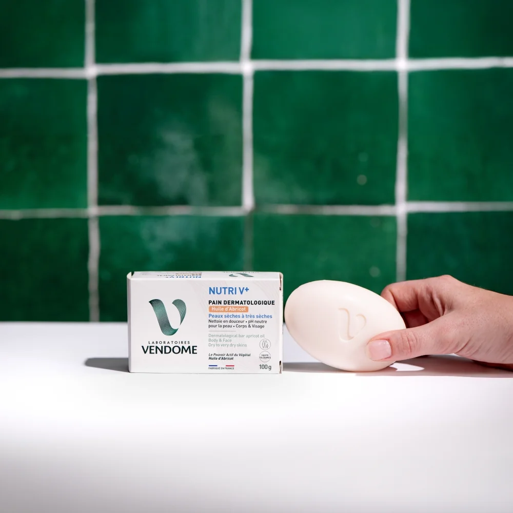 Laboratoires Vendome Nutri Dermatologické mýdlo s meruňkovým olejem 100 g
