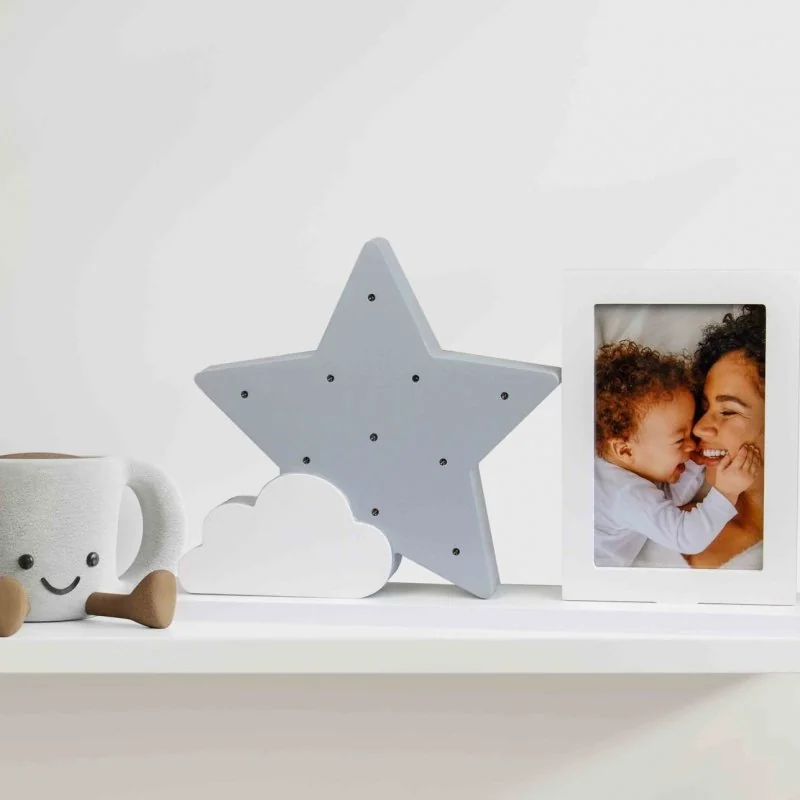 Dooky rámeček na fotografii s LED osvětlením Starlight Frame Grey