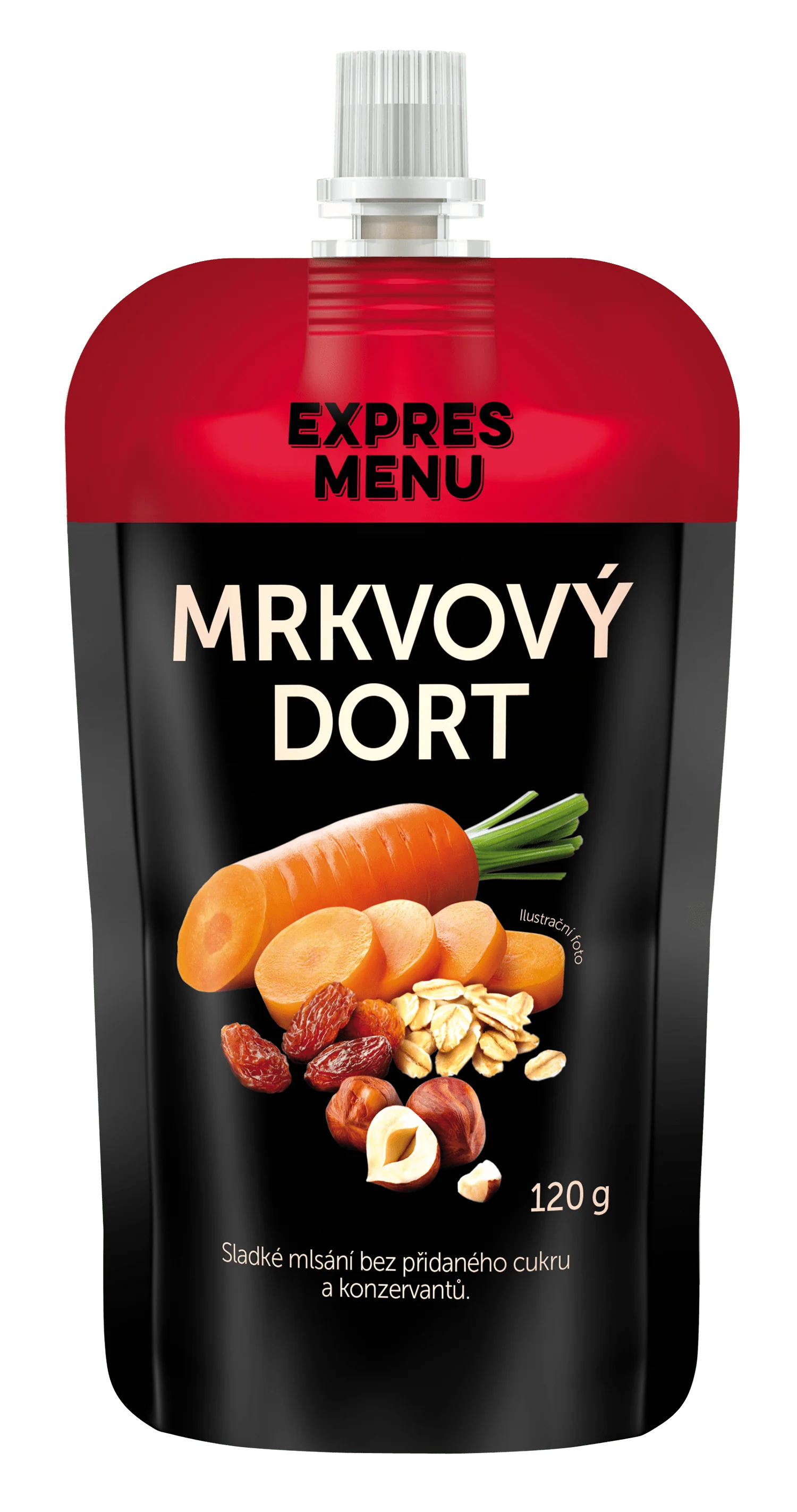 EXPRES MENU MLS Mrkvový dort 120 g (1 porce)