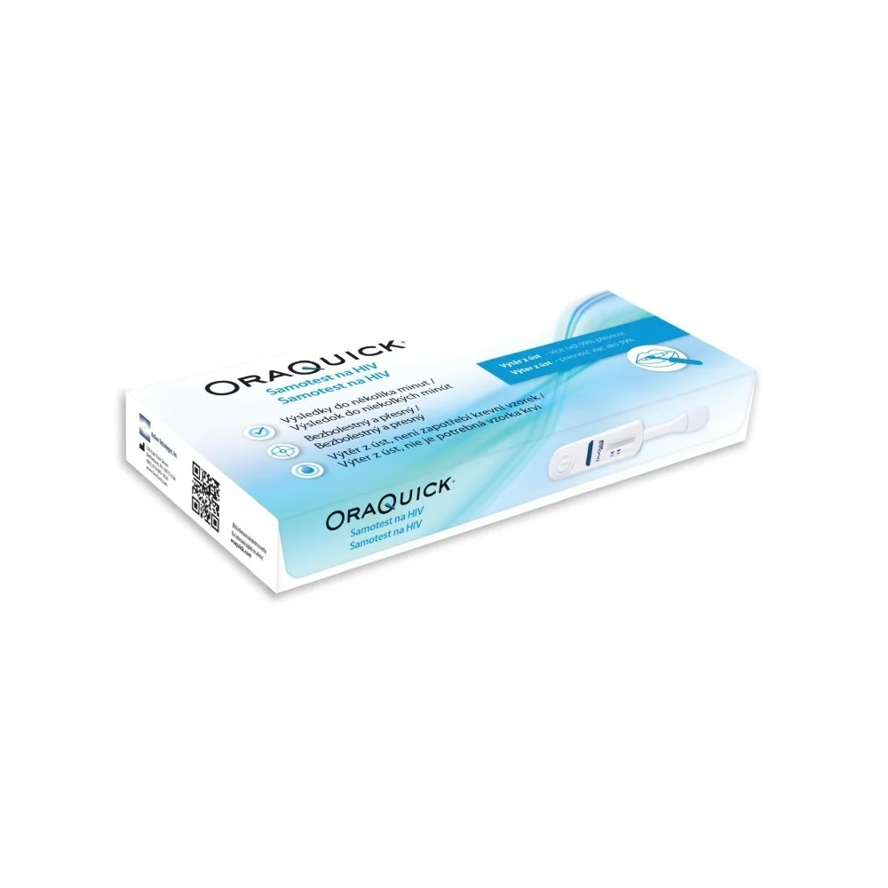 Oraquick Samotest na HIV 1 ks