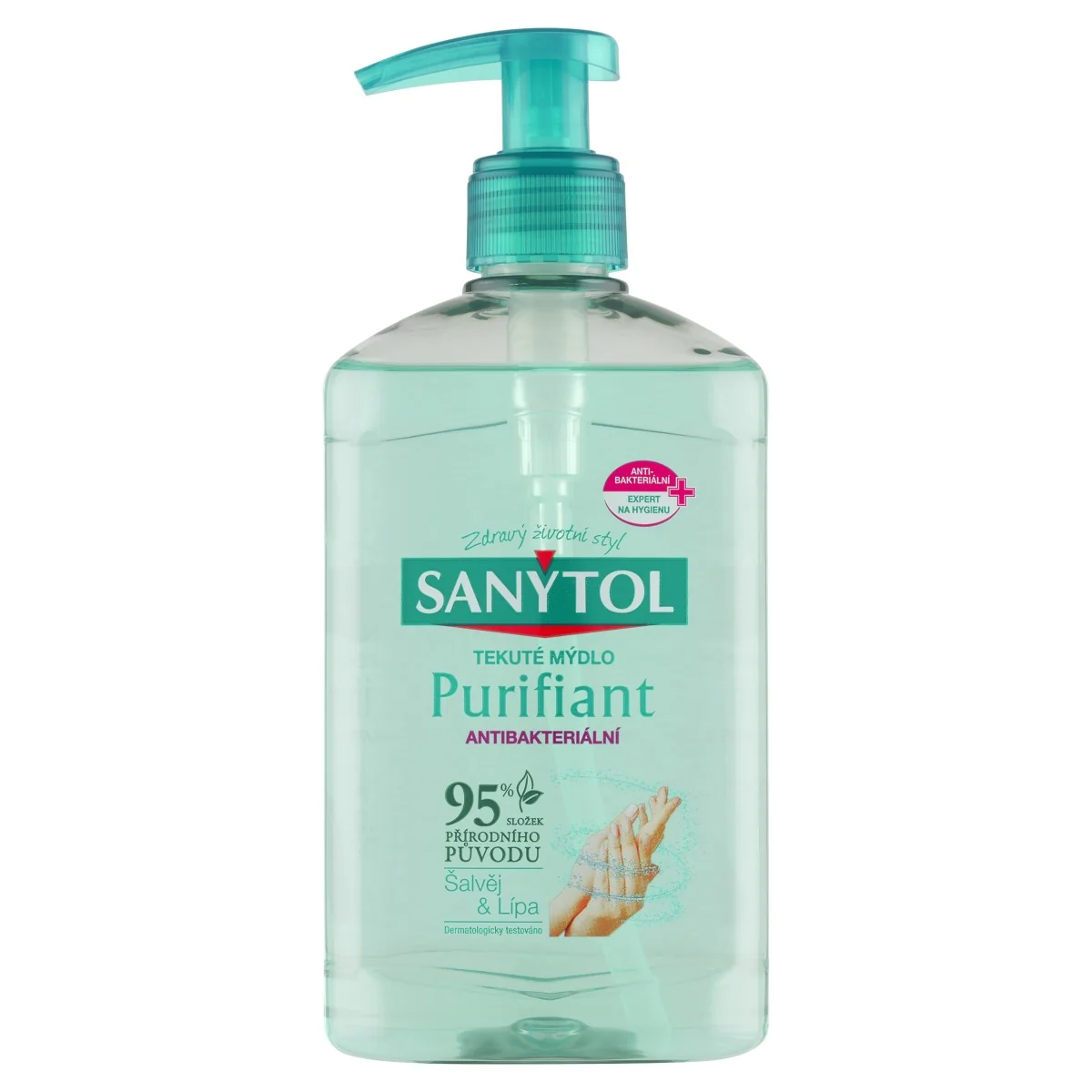 Sanytol Antibakteriální tekuté mýdlo purifiant 250 ml
