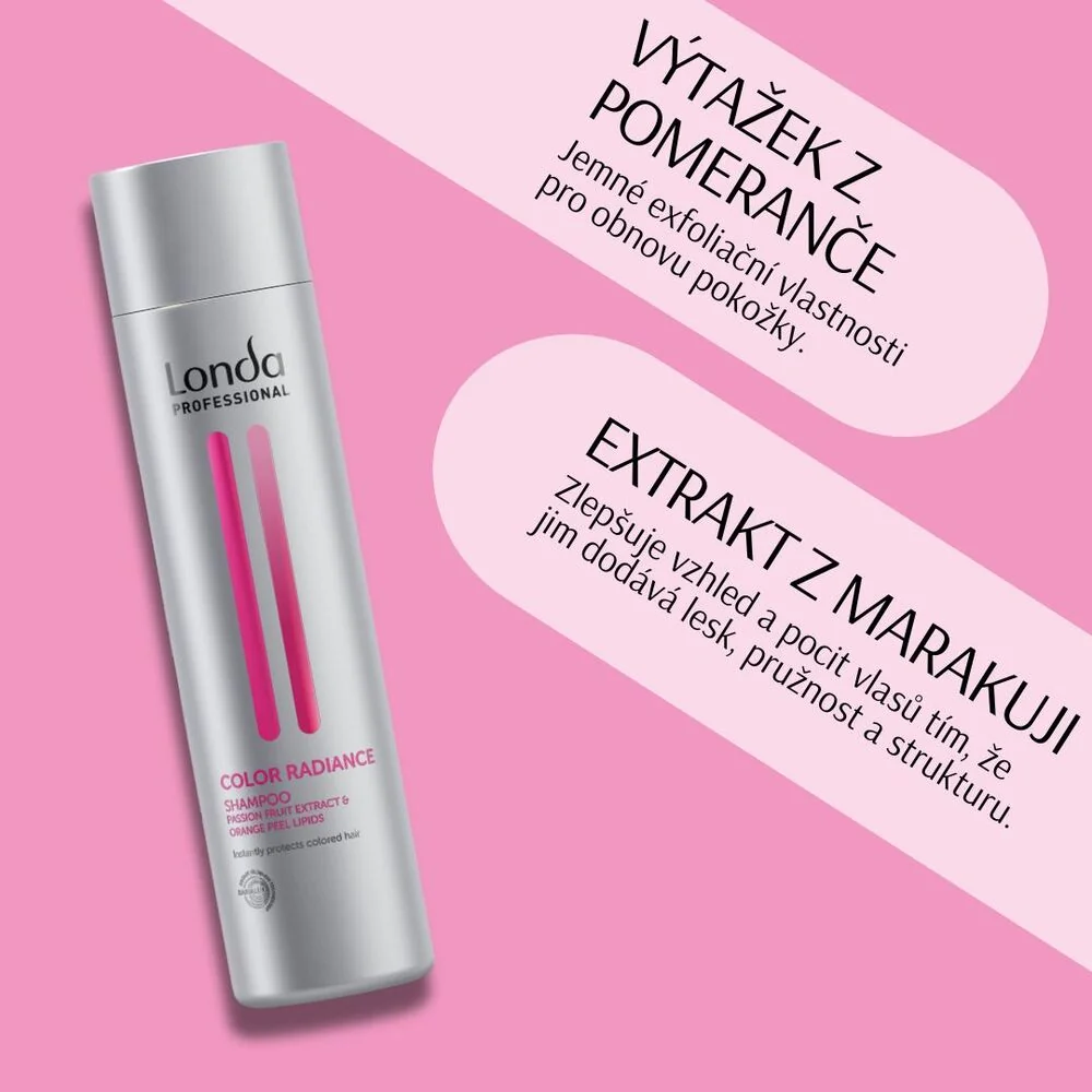 Londa Professional Color Radiance šampon na barvené vlasy 250 ml