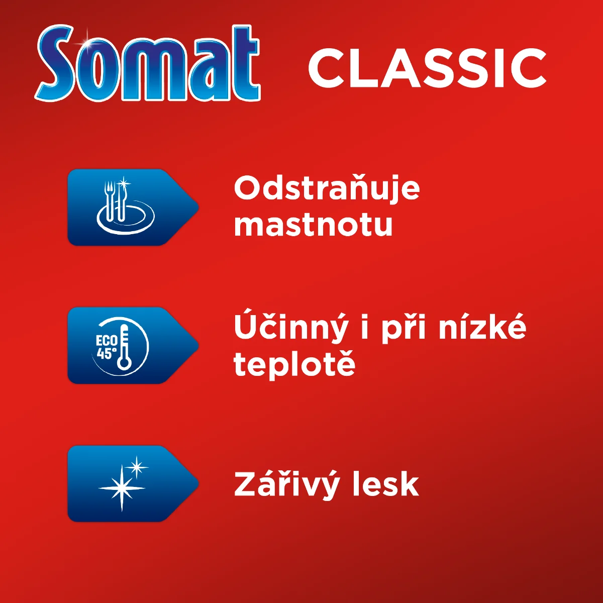 Somat Tablety do myčky Classic Power Lemon 80 ks