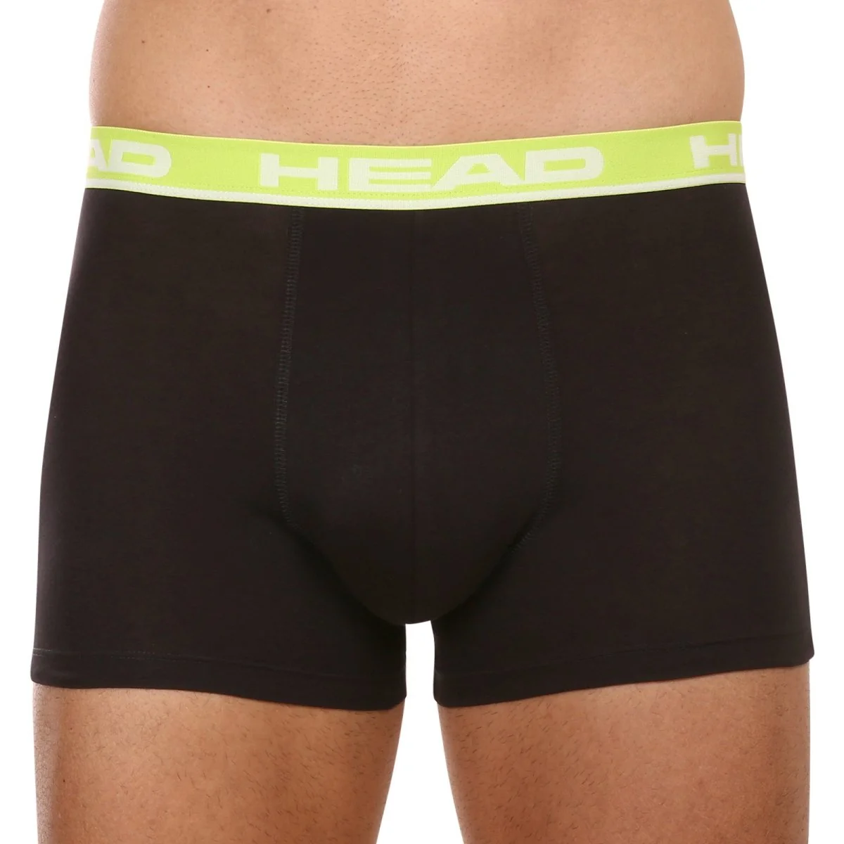 HEAD 2PACK pánské boxerky černé (701202741 019) M 