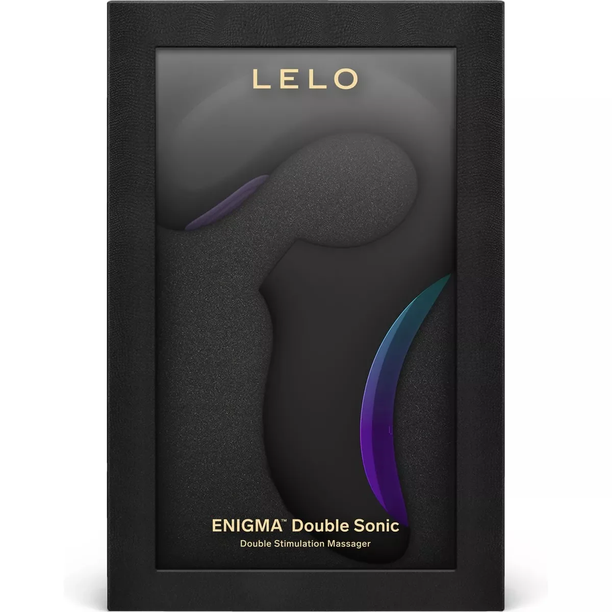 LELO ENIGMA Double Sonic Stormy Black