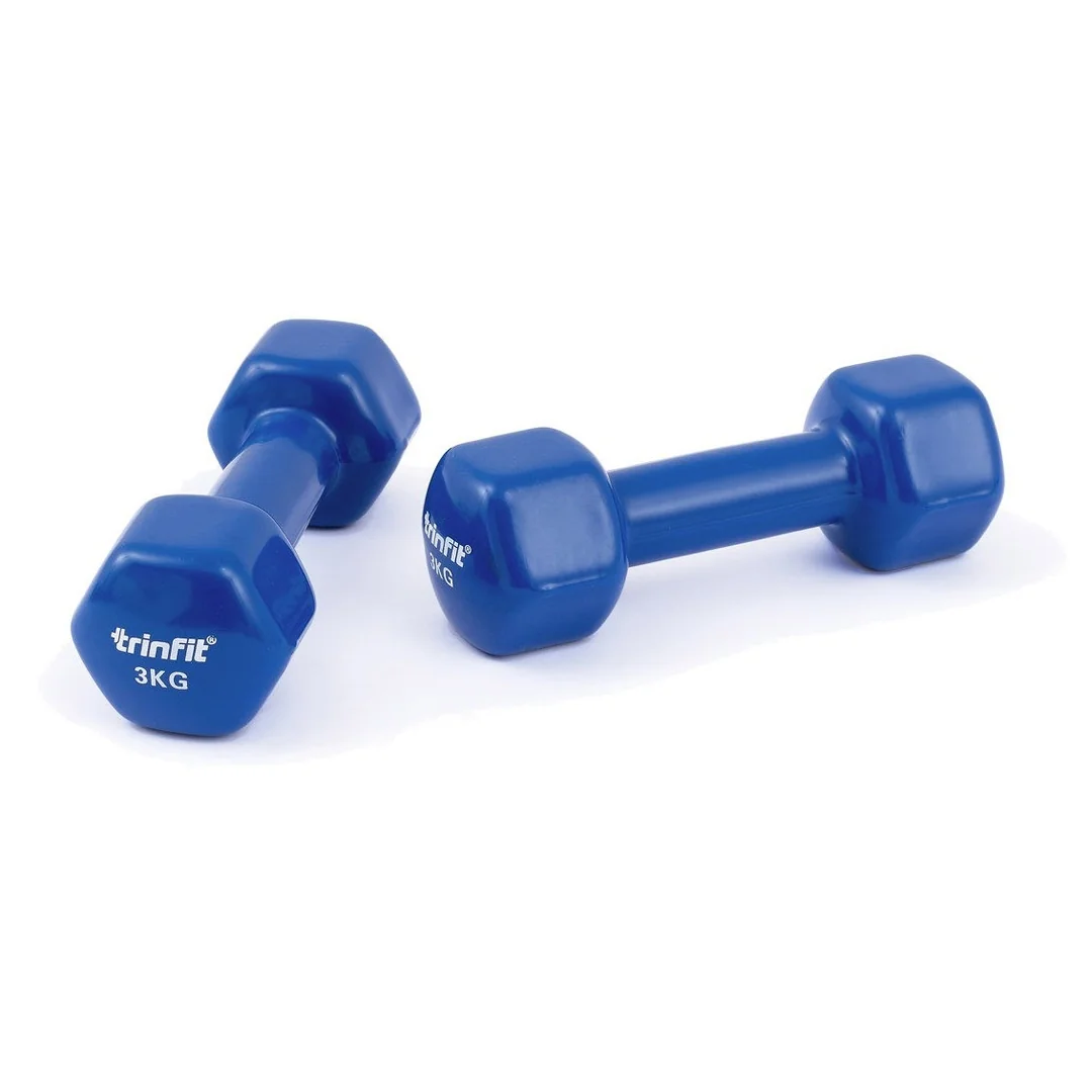 TRINFIT Činky na aerobic VINYL 0,5 - 5 kg varianta 3 kg