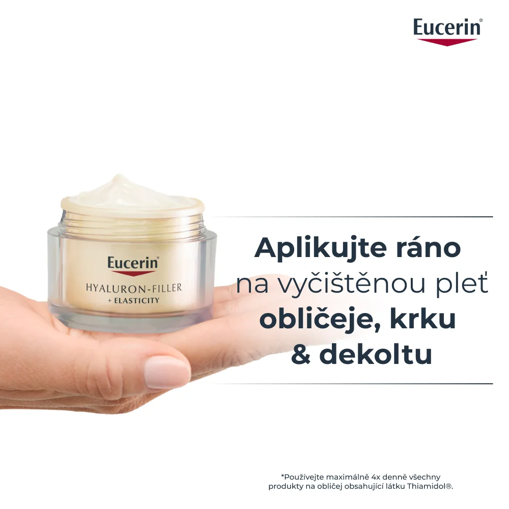 Eucerin Hyaluron-Filler + Elasticity SPF 30 denní krém 50 ml náhradní náplň