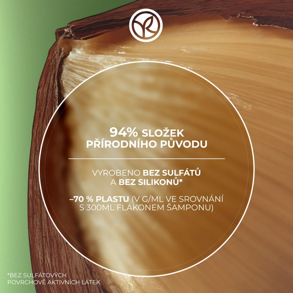Yves Rocher Haircare Botanical Solutions Zjemňující šampon 600 ml