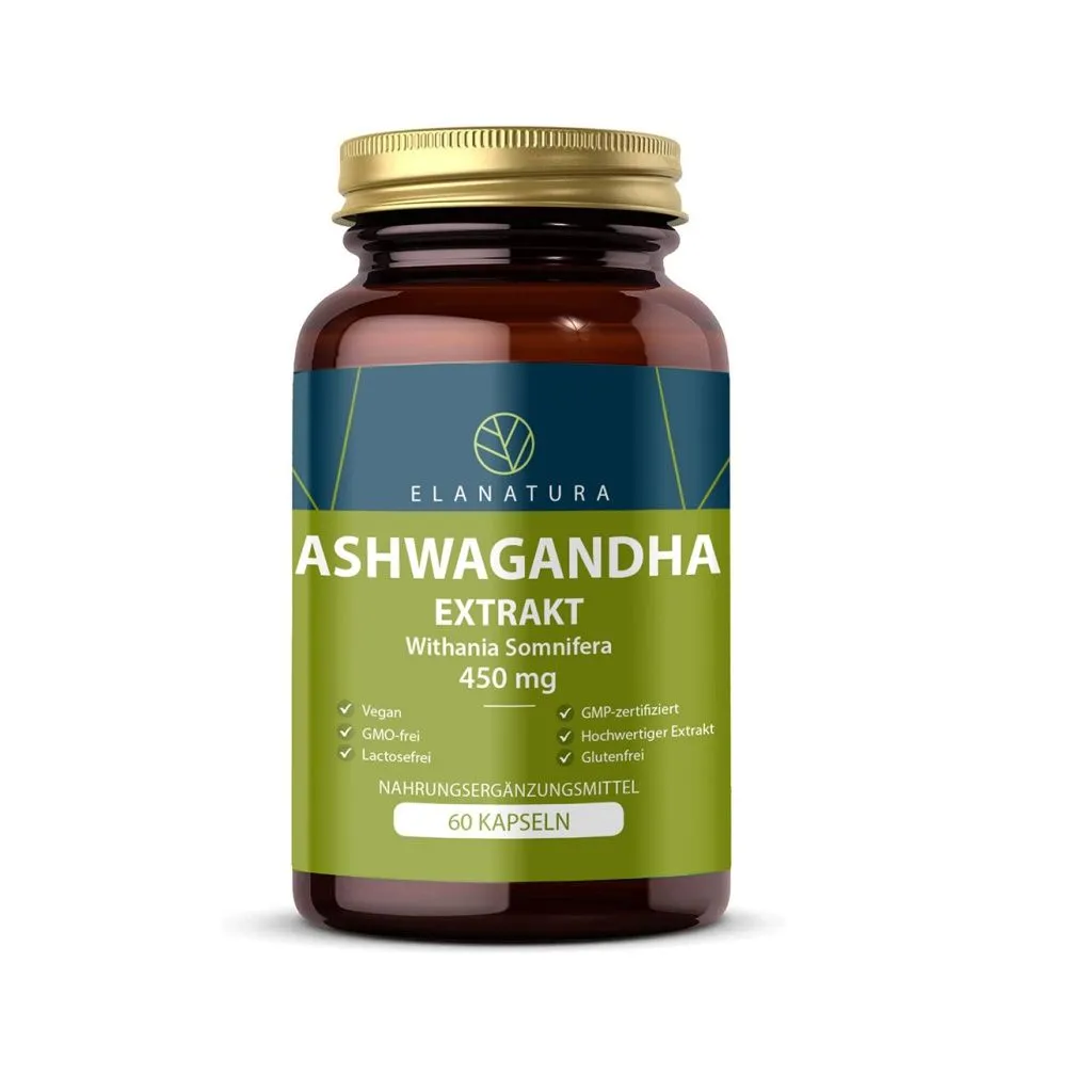 Herbamedica Ashwagandha extrakt 450 mg