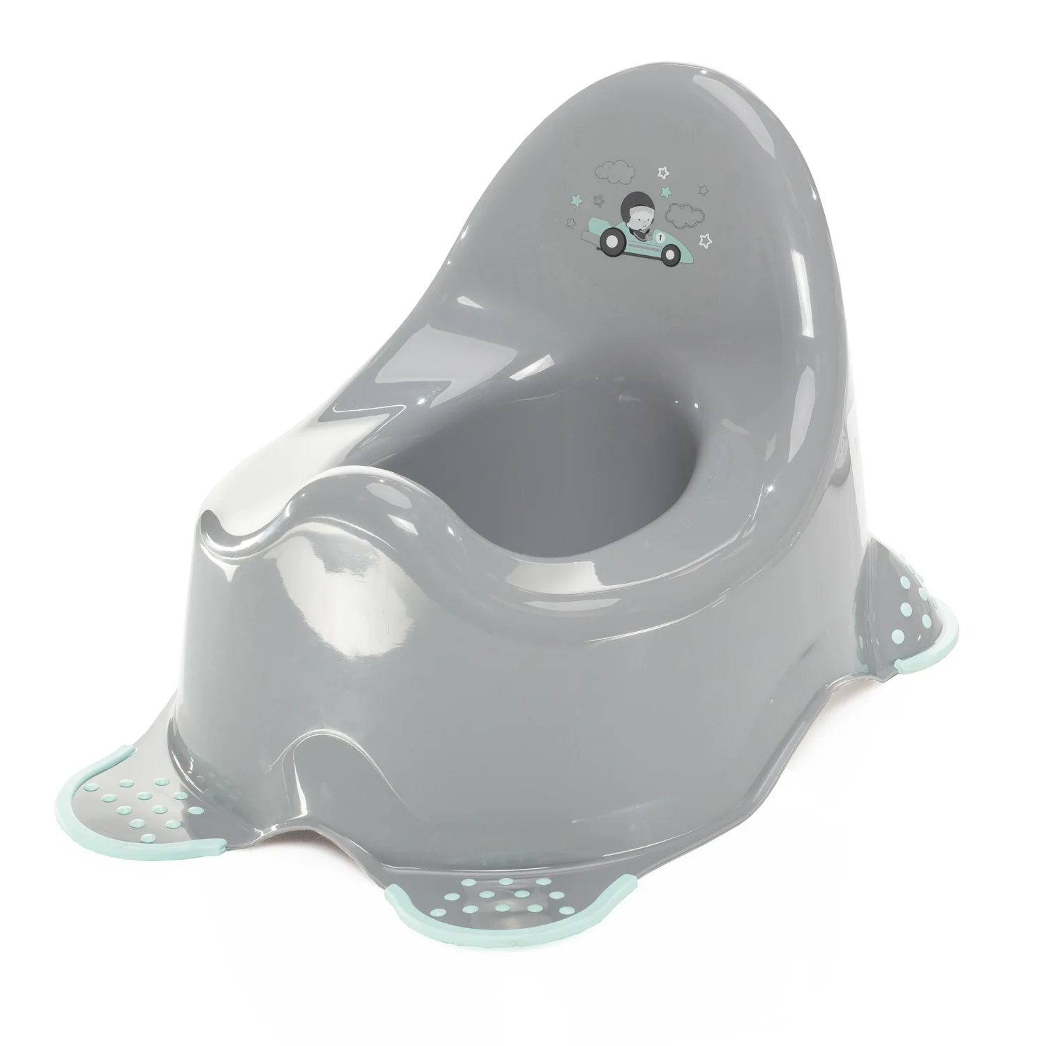 Zopa Dětský nočník "Racer", Grey/Mint 2