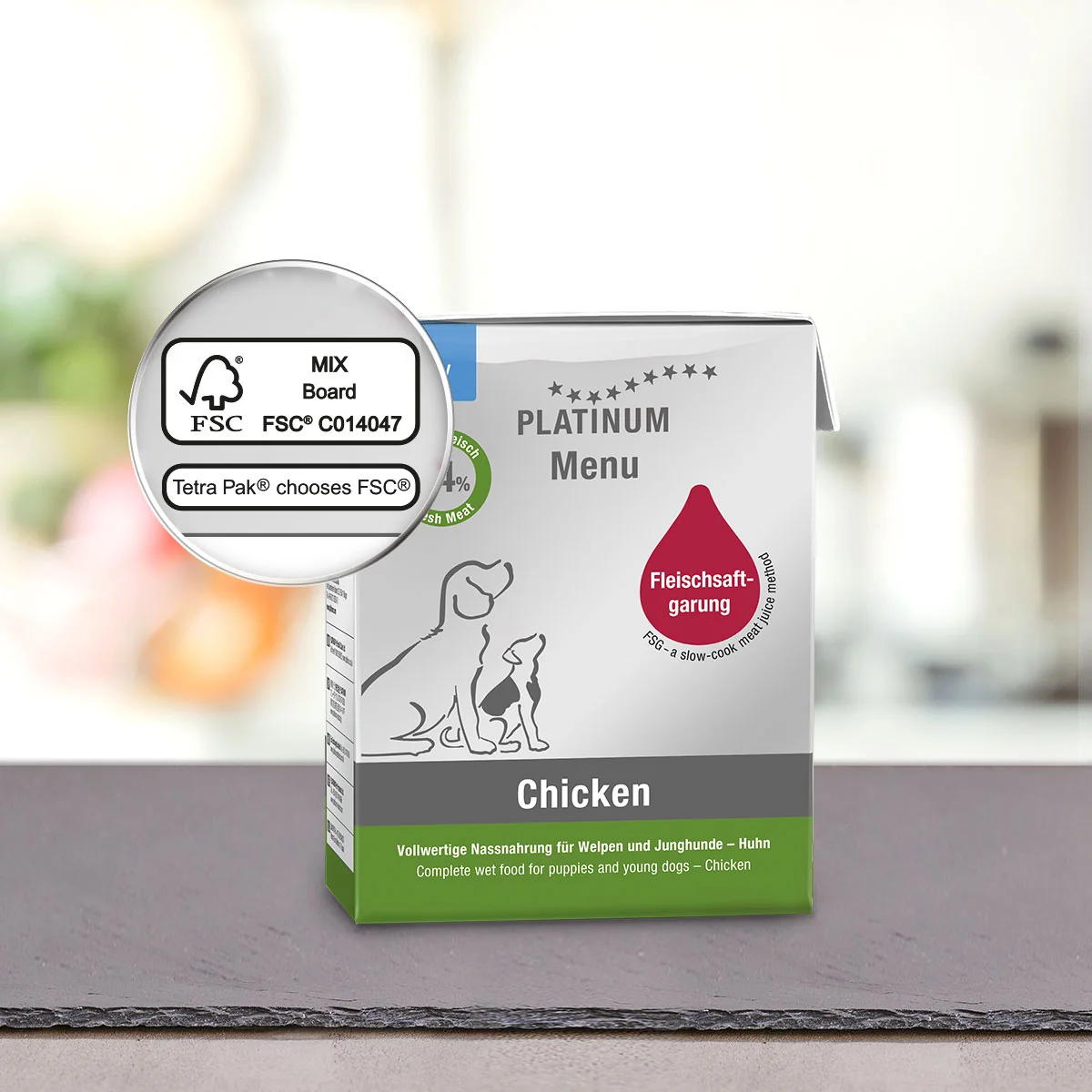 Platinum Menu Puppy Chicken - Kuře pro štěňata 90 g