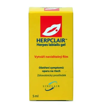 Herpclair Herpes labialis gel 5 ml