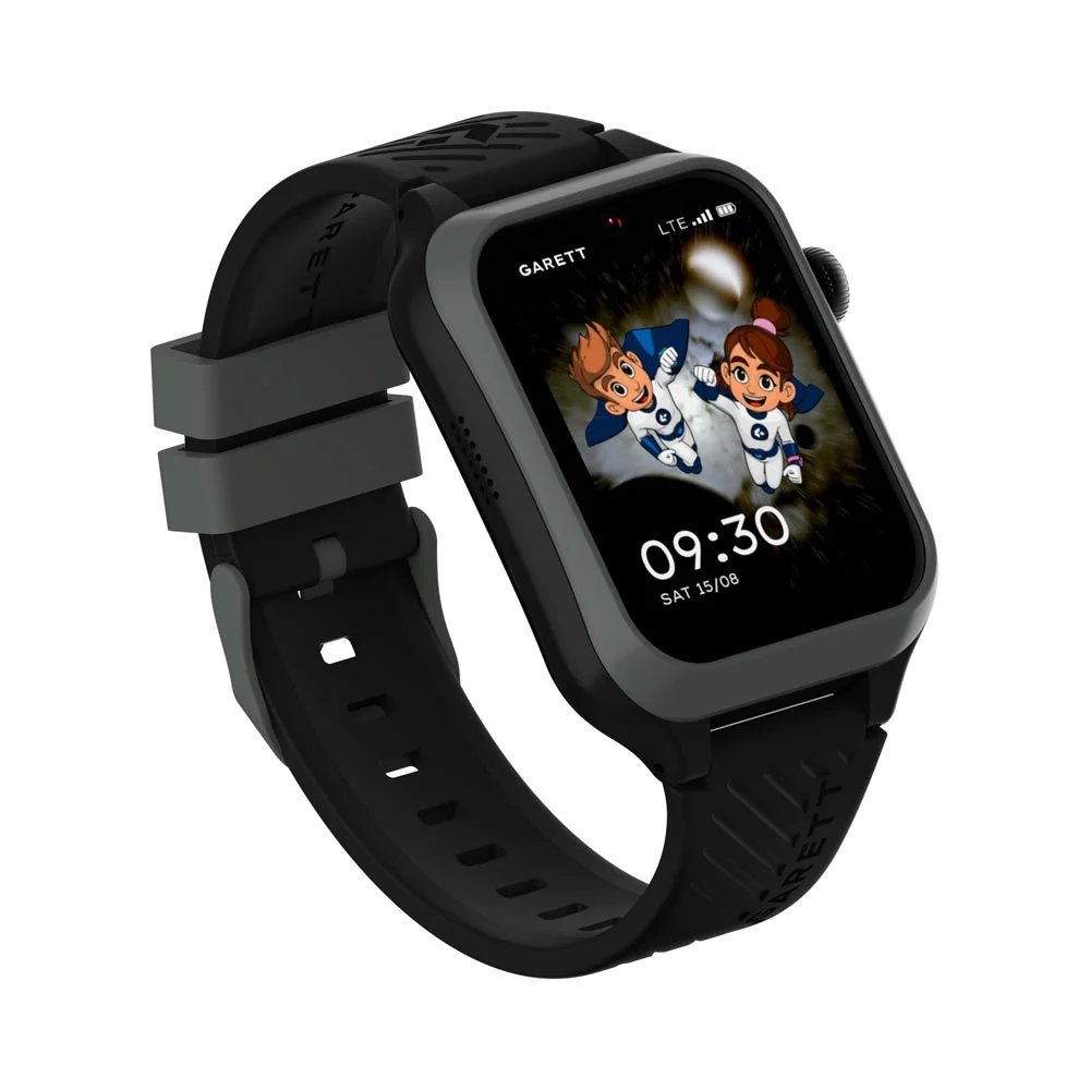 Garett Kids Essa 2 AI 4G dětské chytré hodinky Black