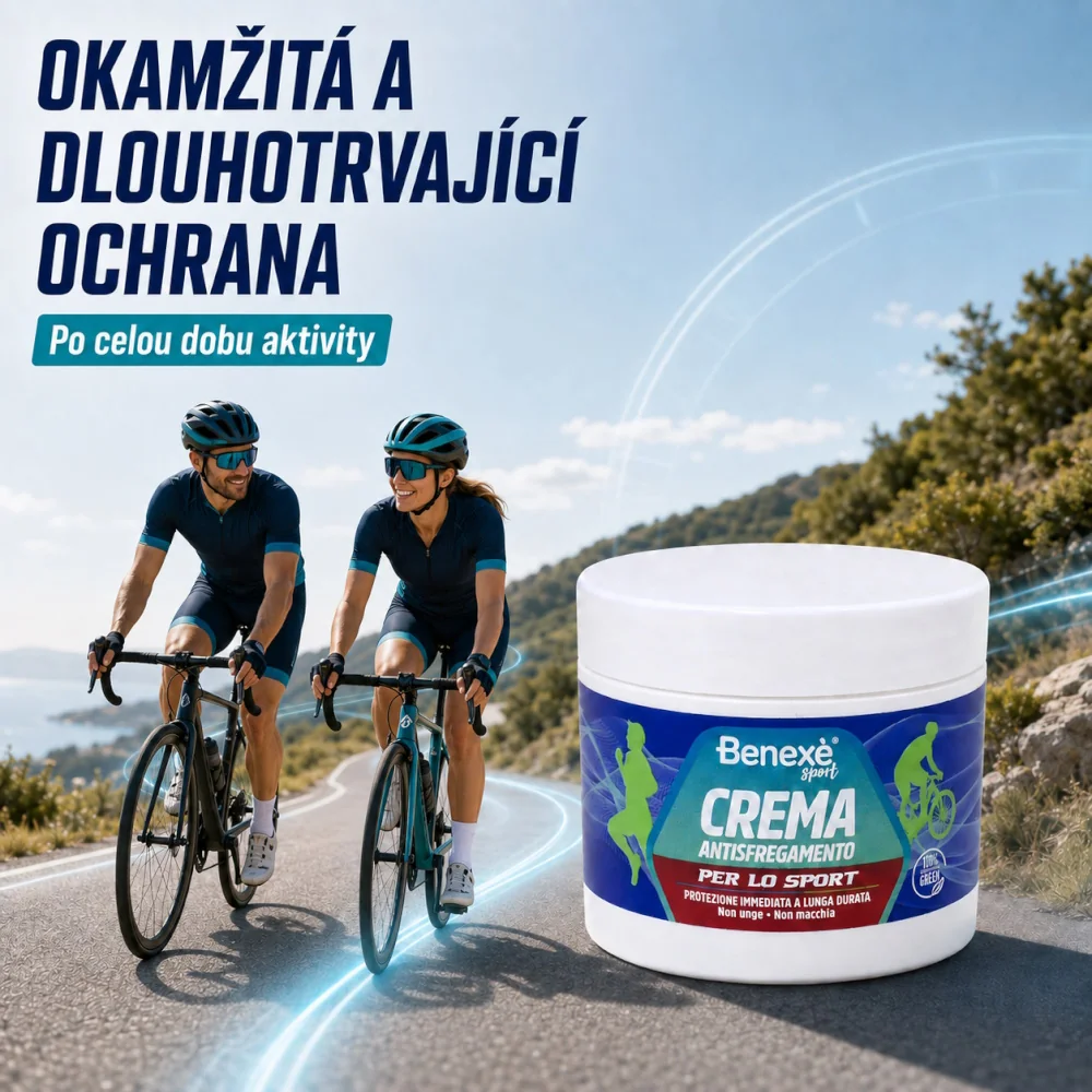 Benexè SPORT Krém proti tření 250 ml