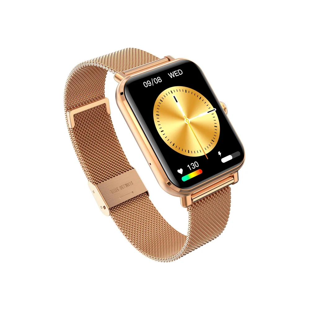Garett Smartwatch GRC CLASSIC smart hodinky Gold Steel