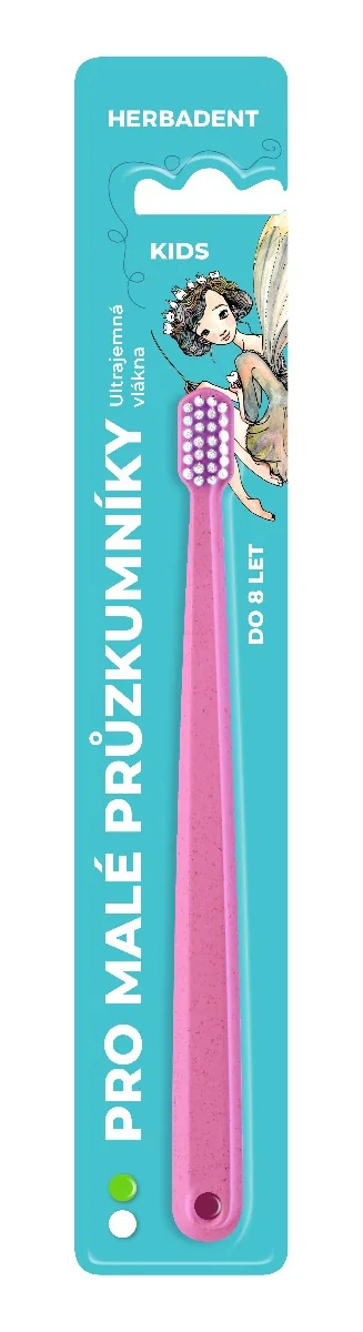Herbadent KIDS dětský kartáček na zuby velmi jemný 1 ks