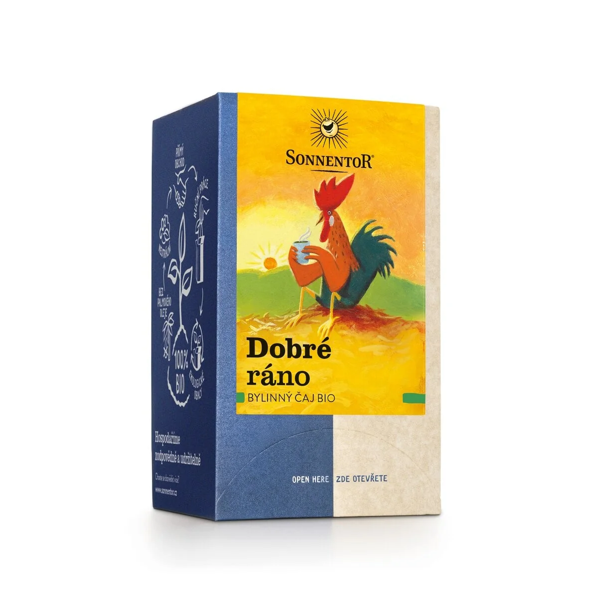 SONNENTOR Dobré ráno BIO porcovaný čaj 18x1,5 g