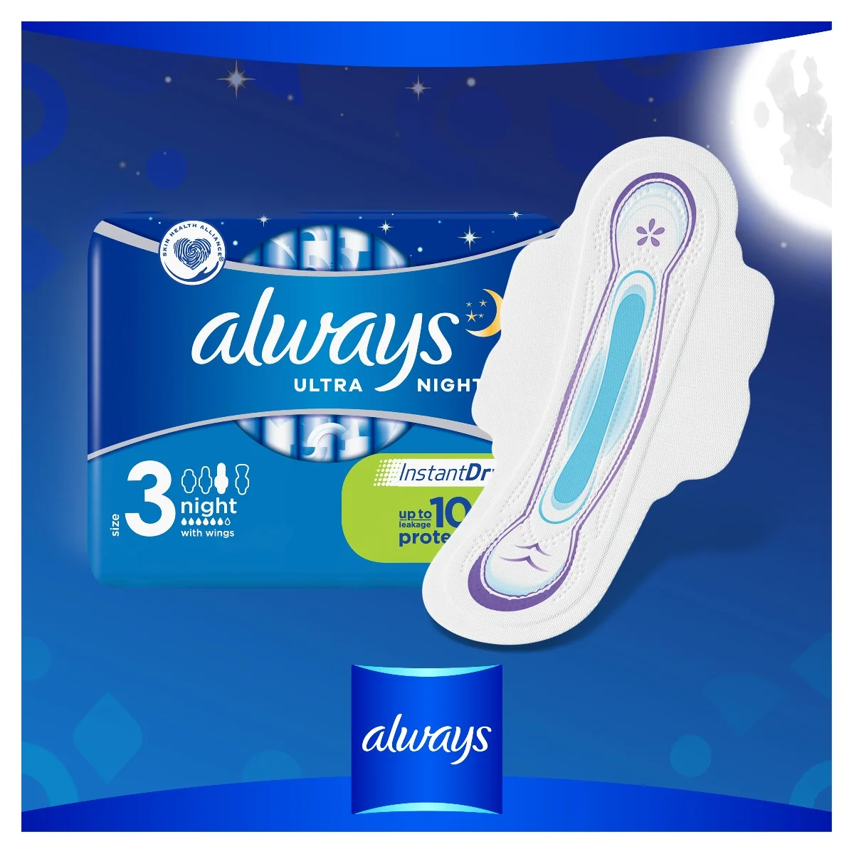 Always Ultra Night Quatro vložky 28 ks