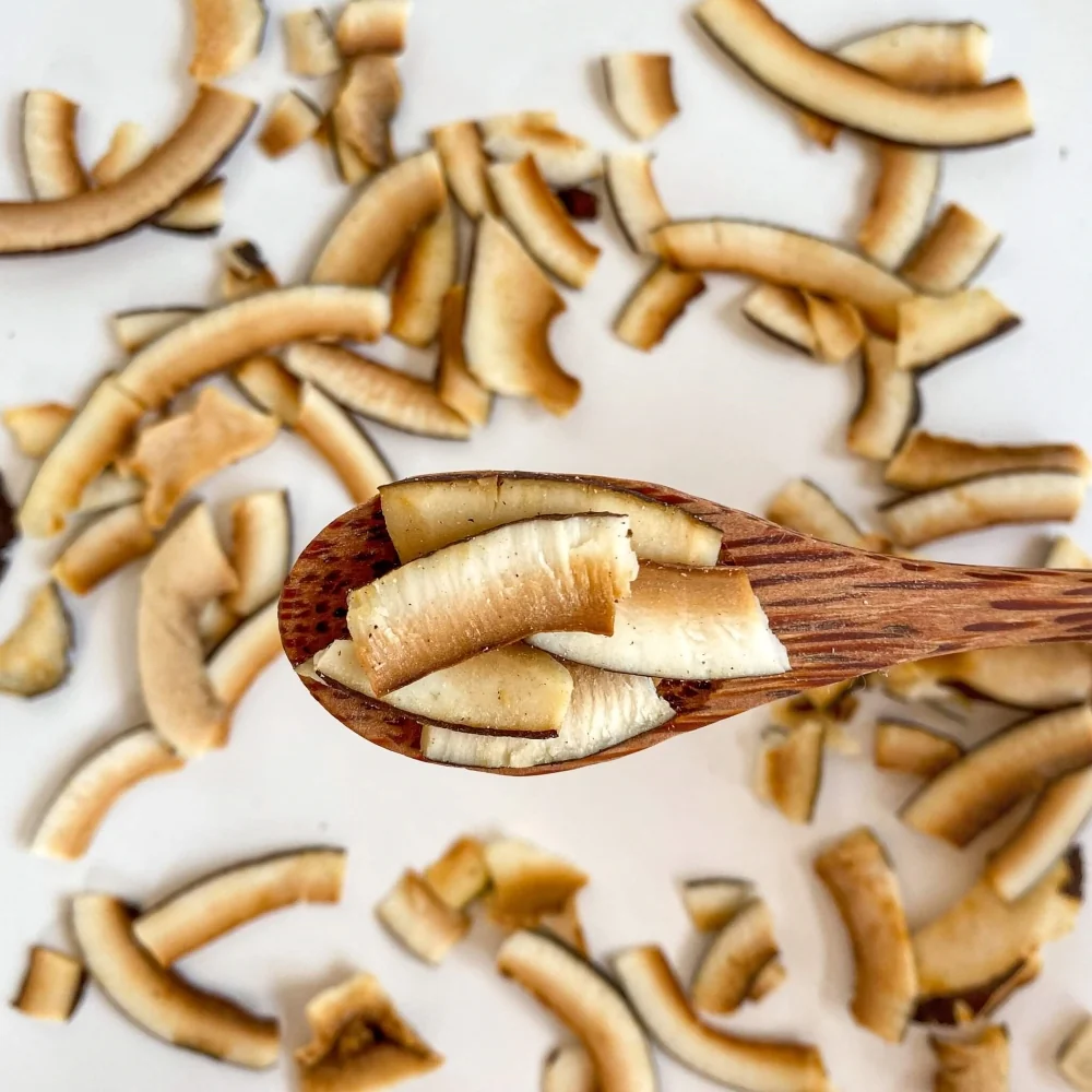NATU Kokosové chipsy se slupkou 100 g