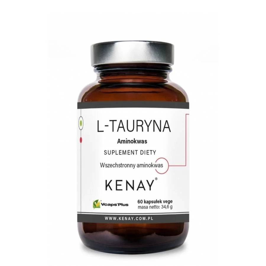 Kenay L-taurin 500 mg 60 kapslí
