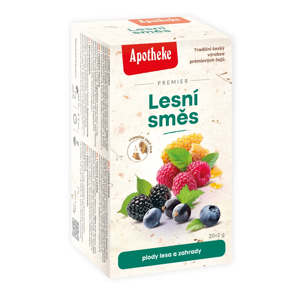 Apotheke Lesní směs nálevové sáčky 20x2 g