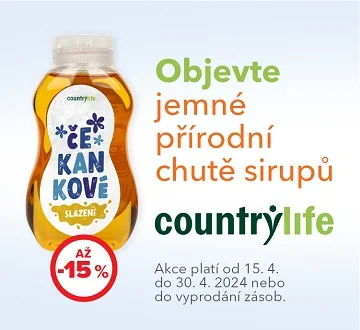 Country life sleva 15% (duben 2024)