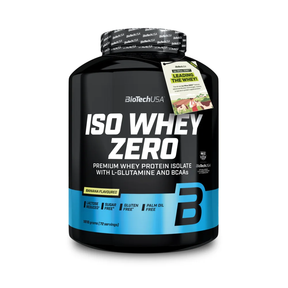 BioTech USA Iso Whey Zero 1816 g banán