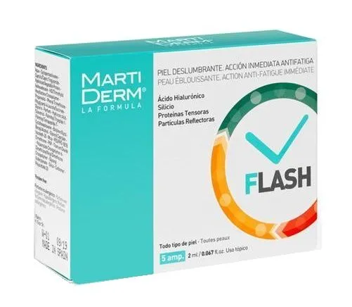 MARTIDERM Flash sérum pro bleskové oživení pleti 5x2 ml