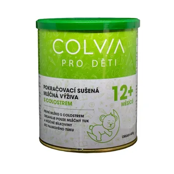 COLVIA Pokračovací sušená mléčná výživa s colostrem 12+ měsíců 400 g