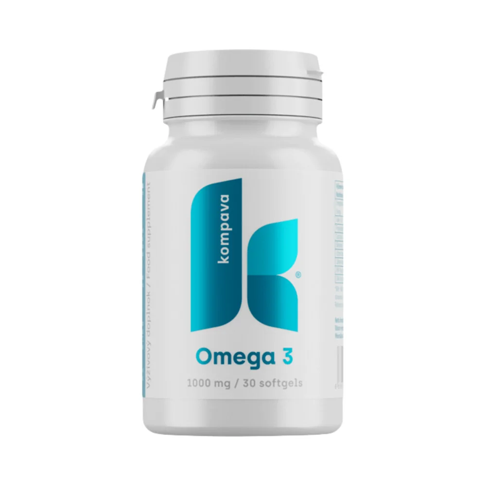 KOMPAVA Omega-3 1000 mg/30 kps