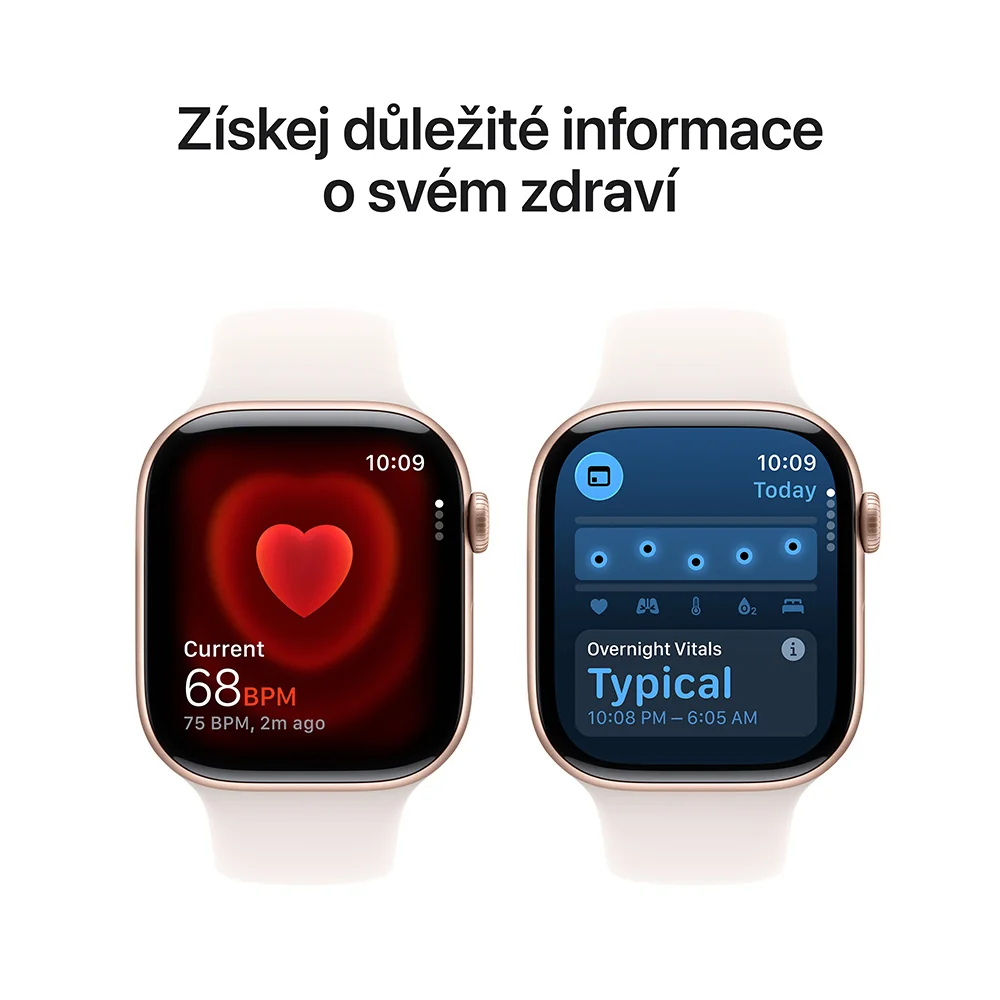 Apple Watch Series 11 46mm R.Gold, L.Blush SB, M/L chytré hodinky
