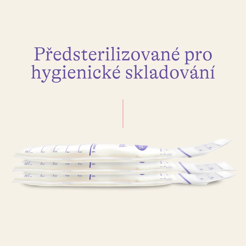 Lansinoh sáčky na skladování mateřského mléka 25ks