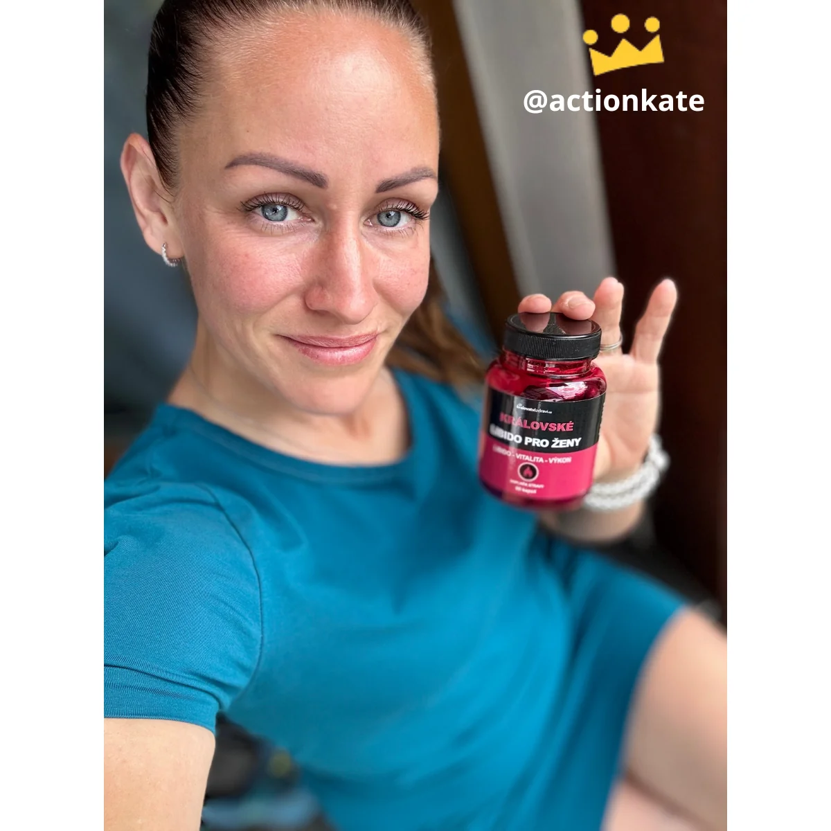Království zdraví Královské Libido pro ženy, Maca 600 mg + Ženšen 100 mg, 60 kapslí