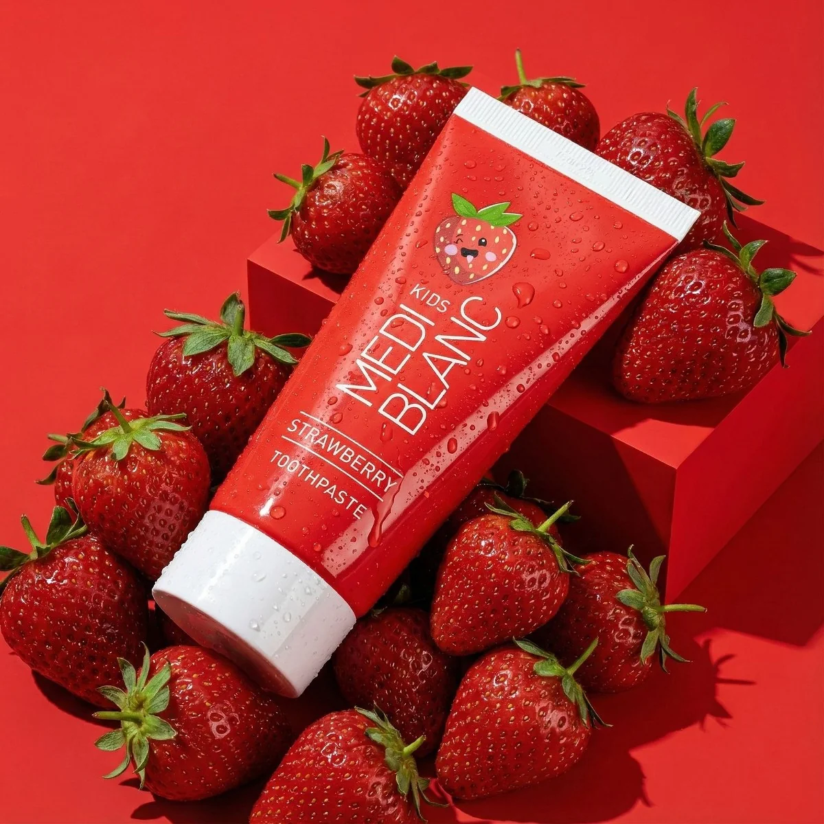 MEDIBLANC Kids Strawberry Toothpaste zubní pasta pro děti 50 ml
