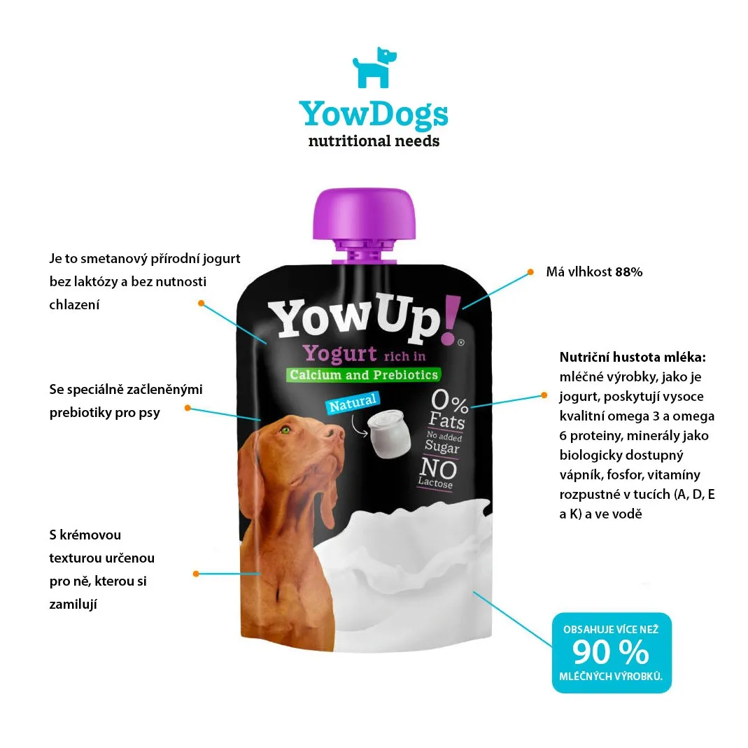 Yow Up Jogurt pro pejsky 9+1