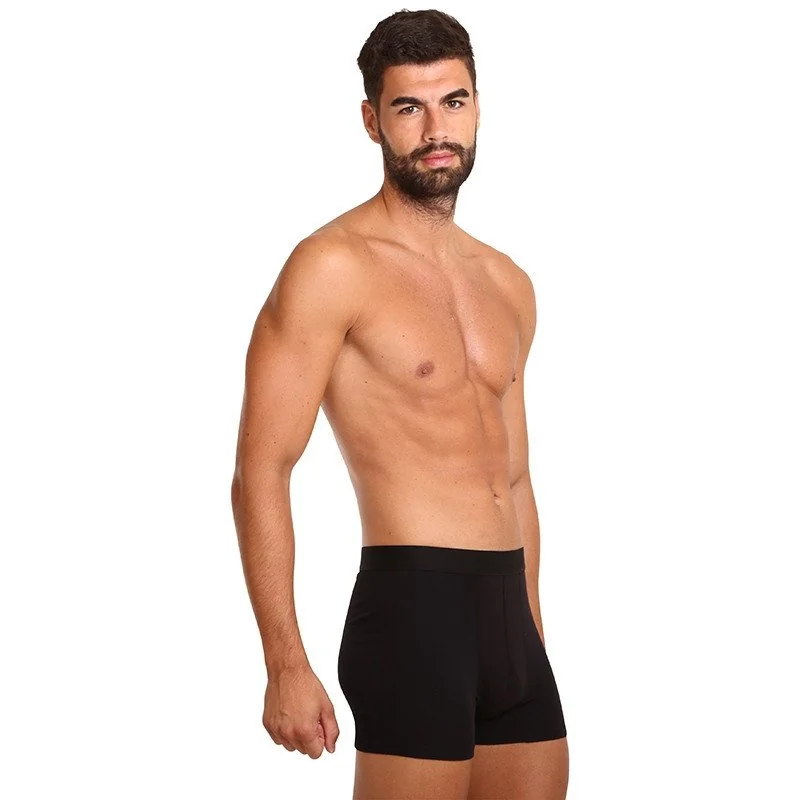 Nedeto 5PACK pánské boxerky černé (5NB001) L