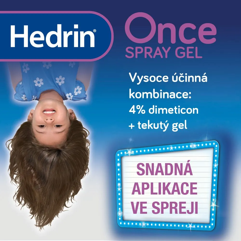 Hedrin ONCE Spray Gel 100 ml