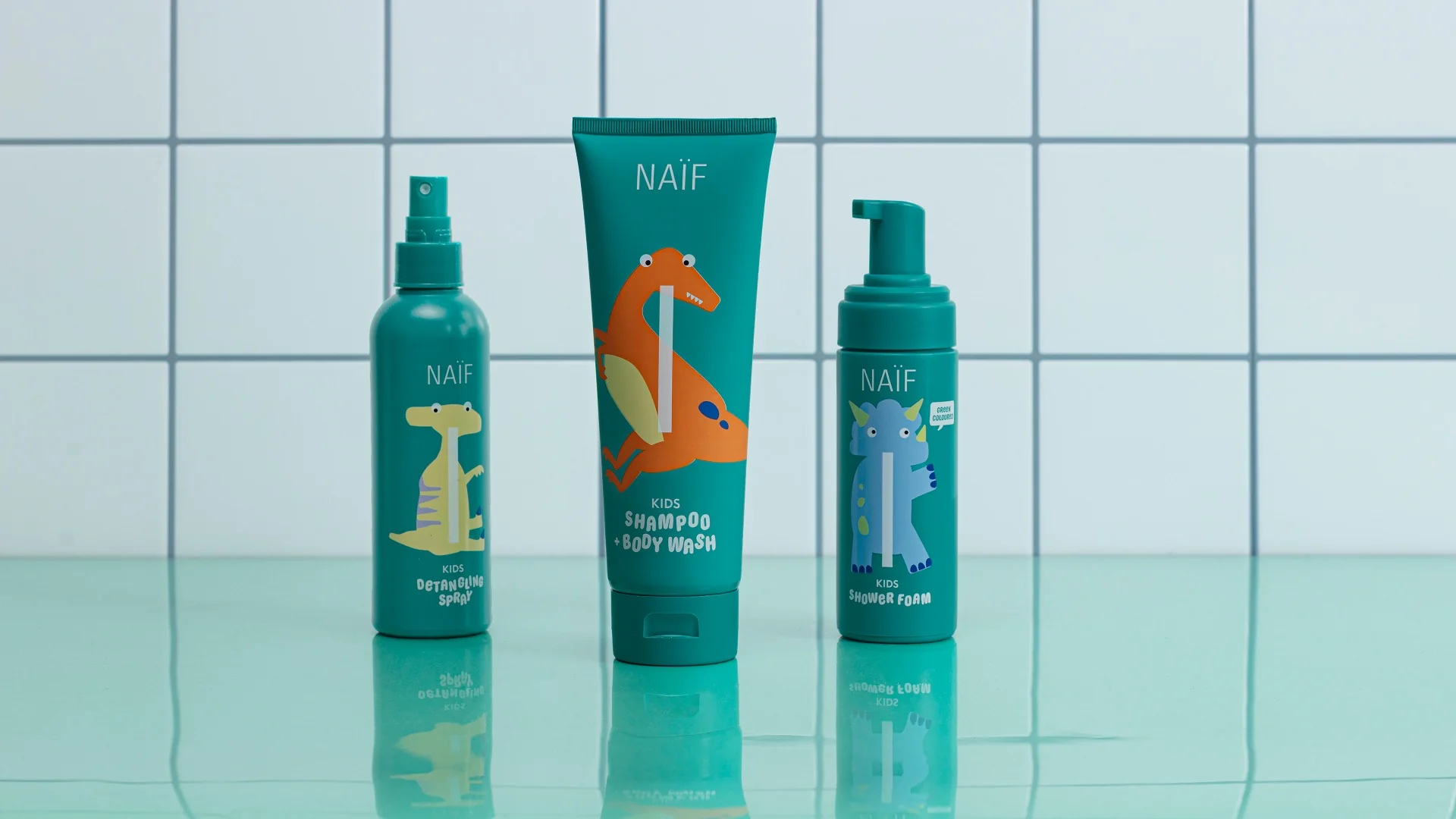 NAIF Dětský mycí gel a šampon 250 ml