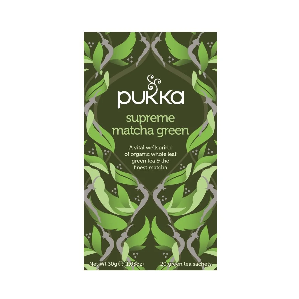 Pukka Supreme Matcha Green BIO porcovaný čaj 20x1,5 g