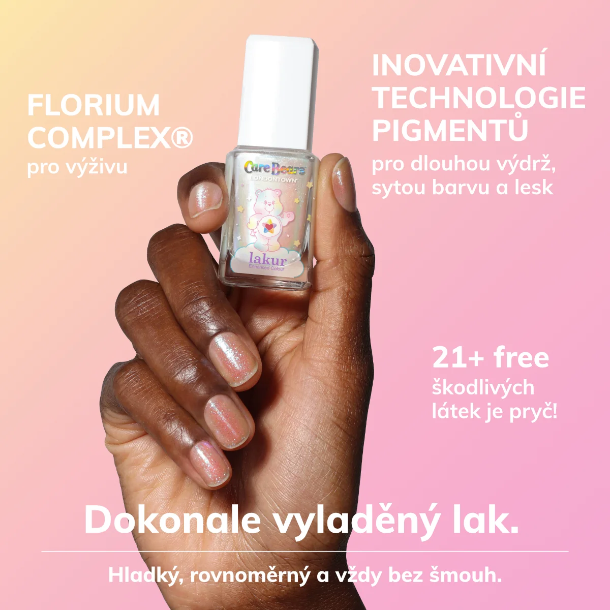 Londontown Care Bears Chasing Rainbows lak na nehty 12 ml