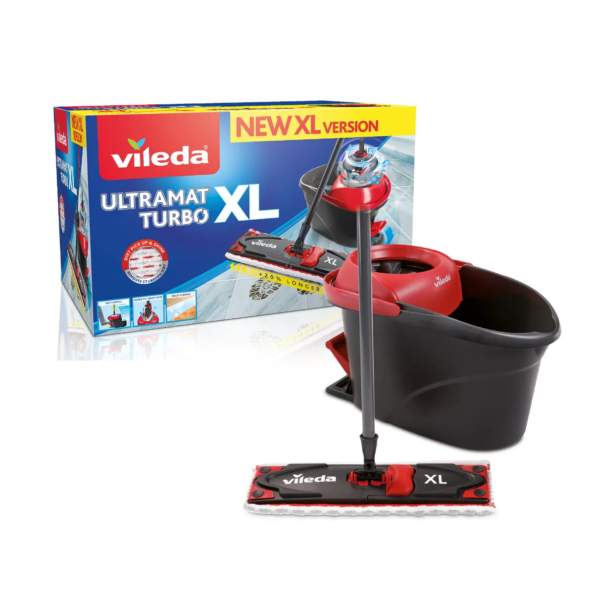 Vileda Ultramax TURBO XL set mop + kyblík