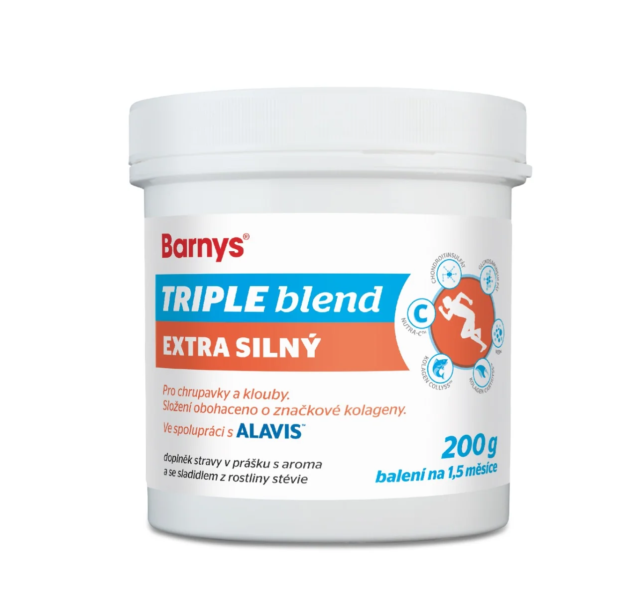 Barny´s Triple blend EXTRA SILNÝ 200 g
