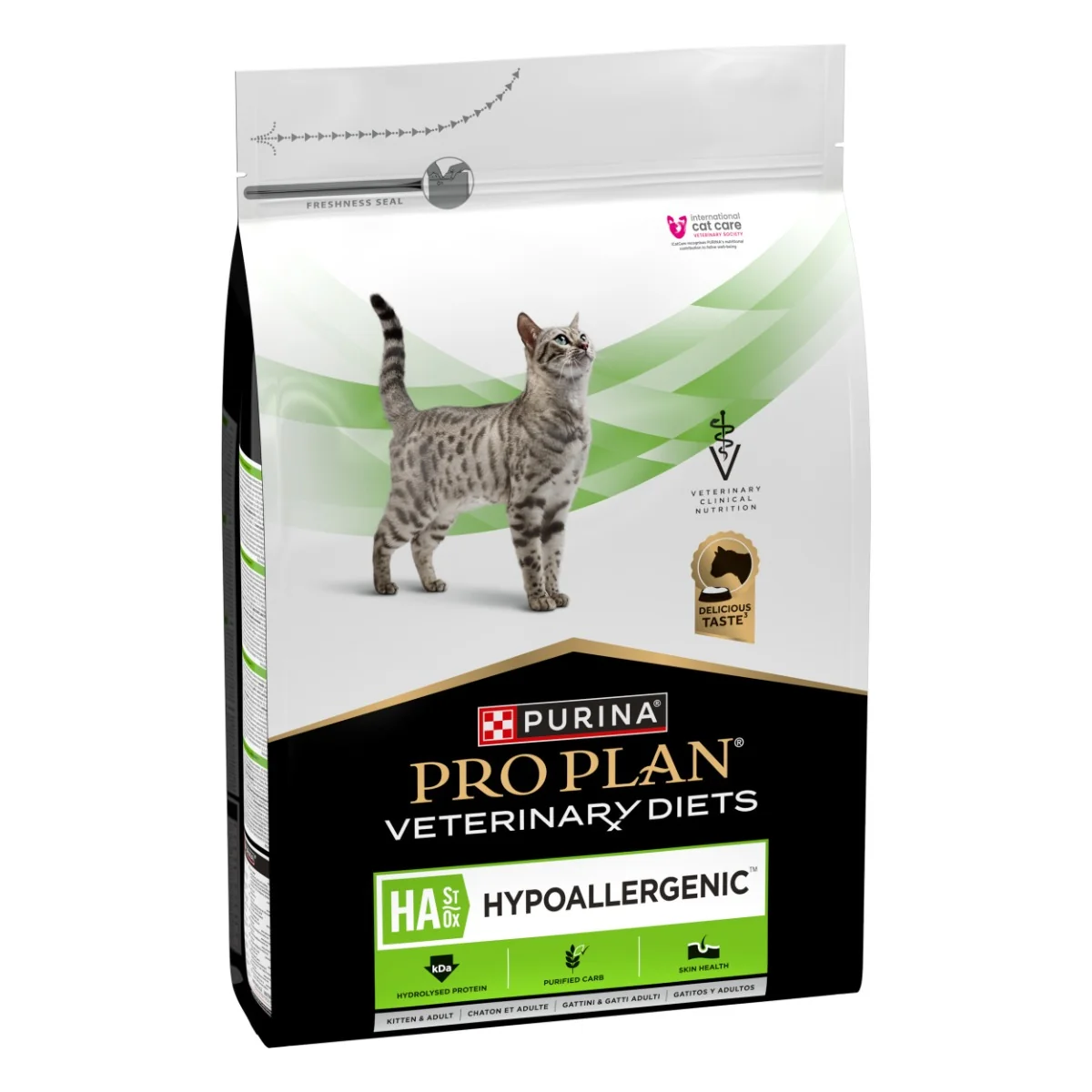 Purina Pro Plan Veterinární diety HA Hypoallergenic granule pro kočku 3,5 kg
