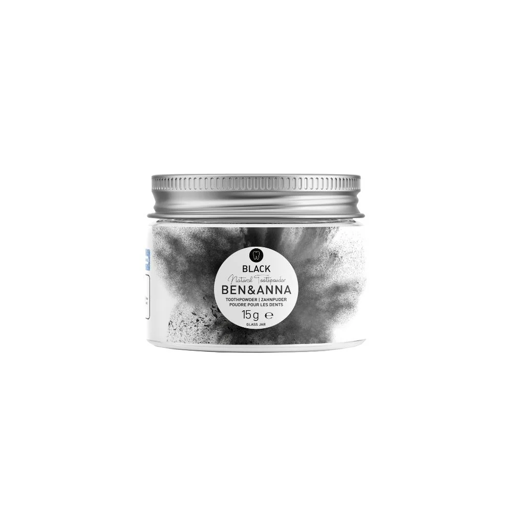 Ben & Anna Zubní prášek Black 15 g