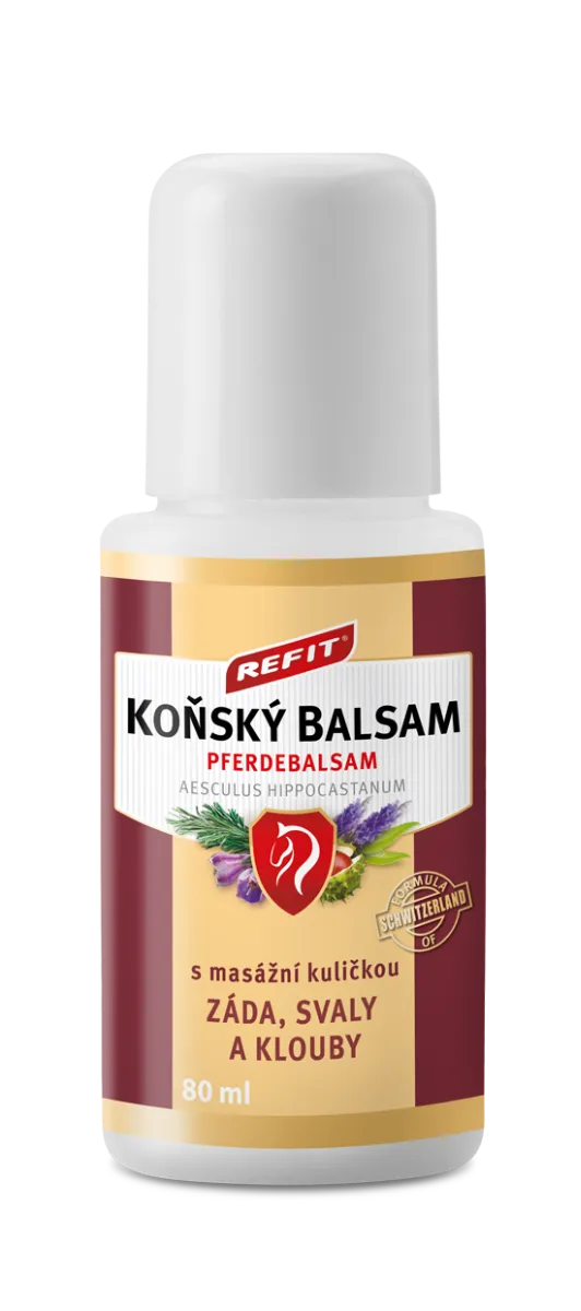 Refit Koňský balsam roll–on 80 ml