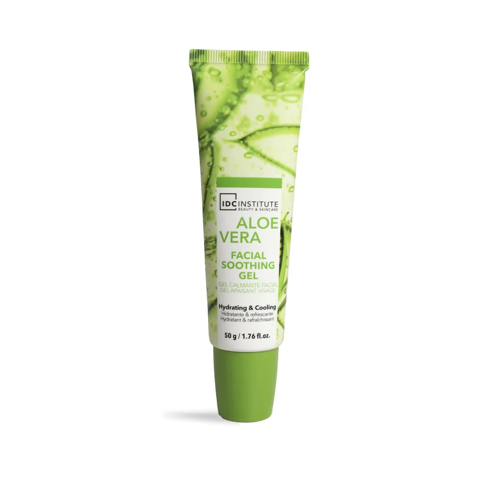 IDC Institute Chladicí gel s aloe vera s kuličkovým aplikátorem 50 g