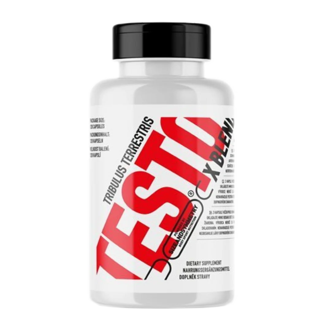 SizeAndSymmetry Tribulus TESTO X-BLEND - 120 kapslí
