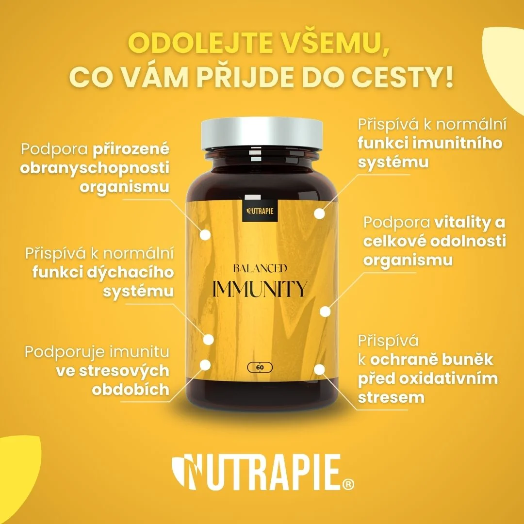 Nutrapie Balanced Immunity 60 kapslí