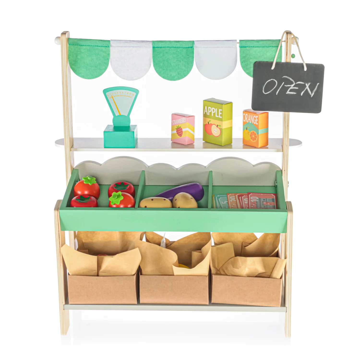 Zopa Dřevěný obchod set